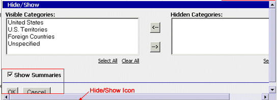 Hide/Show Window